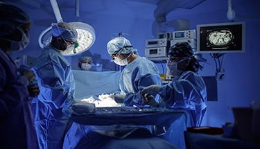 Moffitt physicians doing surgery
