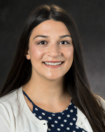 Headshot of Sarah Burke, certified genetic counselor