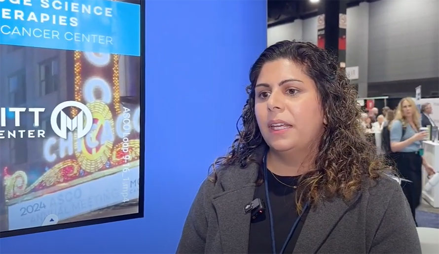 Dr. Monica Chatwal at ASCO 2024