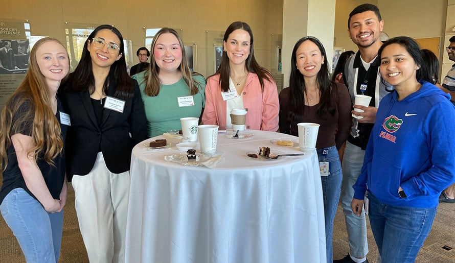 PhD students networking