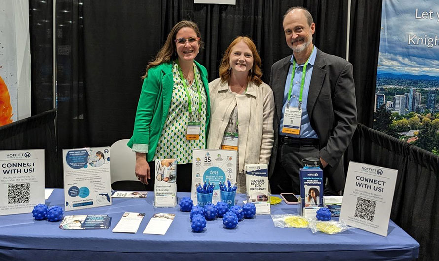 RET staff members at AACR