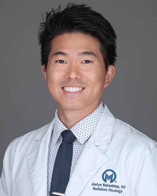 headshot of Justyn Nakashima, DO