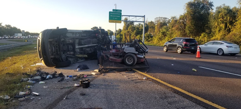 Nurse Pam Lowry pulled over when she saw a serious car wreck on the way to work