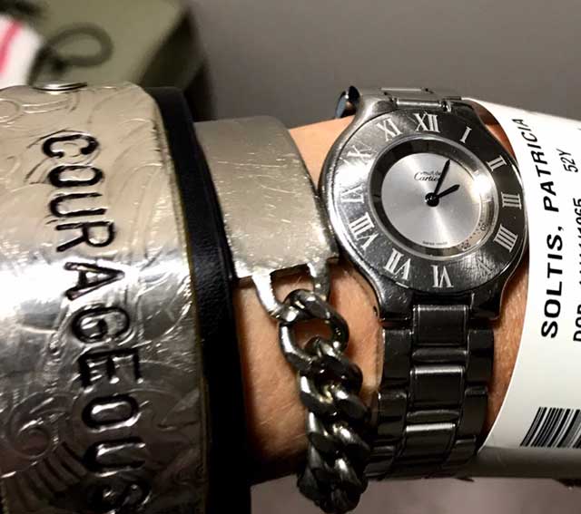 Bracelet of image consultant, Patty Soltis