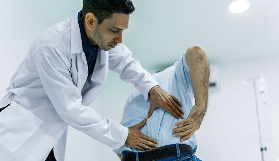 patient with retroperitoneal sarcoma symptoms