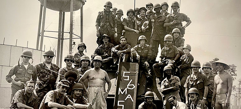 1974 hospital personnel in Northeast Thailand at Nakhon Phanom Royal Thai Air base