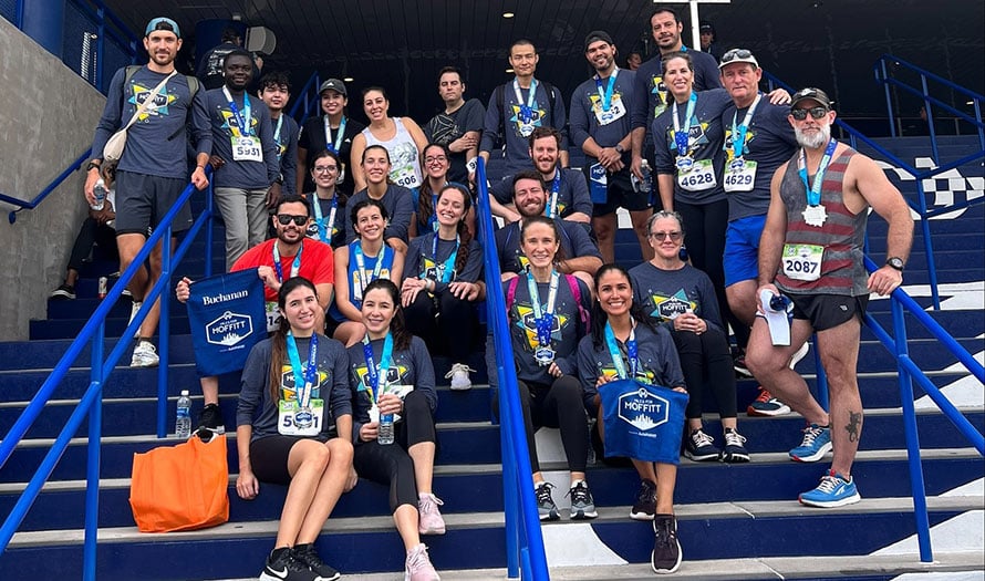 The Tumor Busters team at Miles for Moffitt