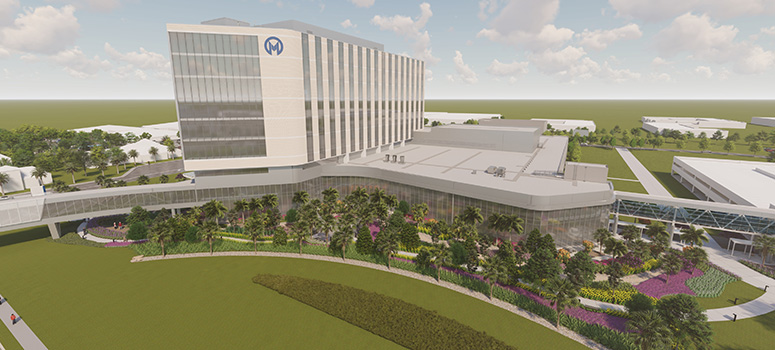 rendering of Moffitt McKinley Hospital