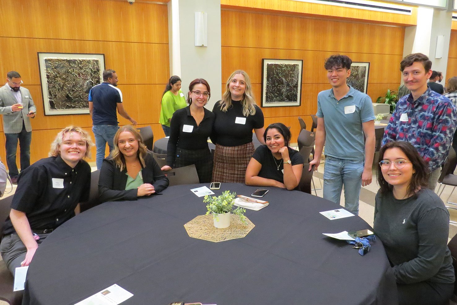 Office of Graduate Affairs members meet