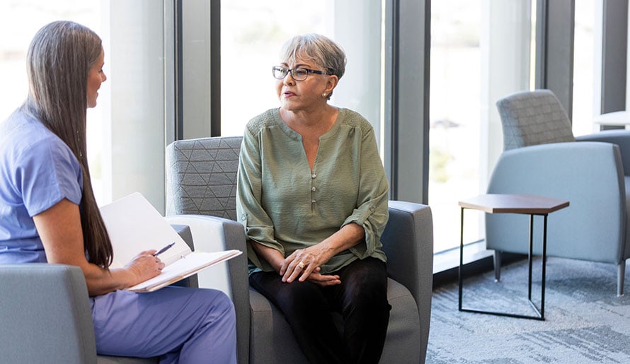 Patient with MDS symptoms