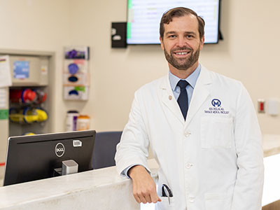 Barker found hope in a new trial, led by thoracic oncologist Dr. Ben Creelan. 