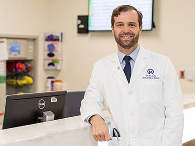 Barker found hope in a new trial, led by thoracic oncologist Dr. Ben Creelan.