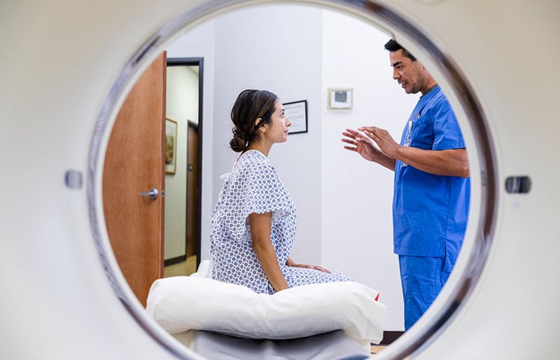 patients with radiologist 