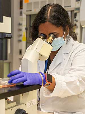 Dr. Eric Haura’s lab at Moffitt Cancer Center