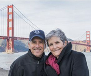 Mark Pizzo and his wife