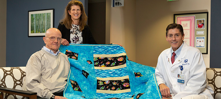 Joe Gallagher, Jolie Filer, Dr. Blaise Mooney