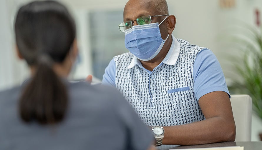 Patient enrolled in bladder cancer clinical trial