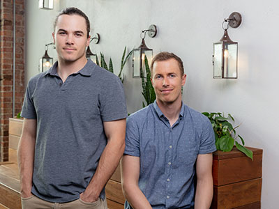 Micha Morris (left) was a perfect donor match for his older brother.