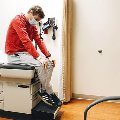 Caleb was diagnosed with MDS at age 31.