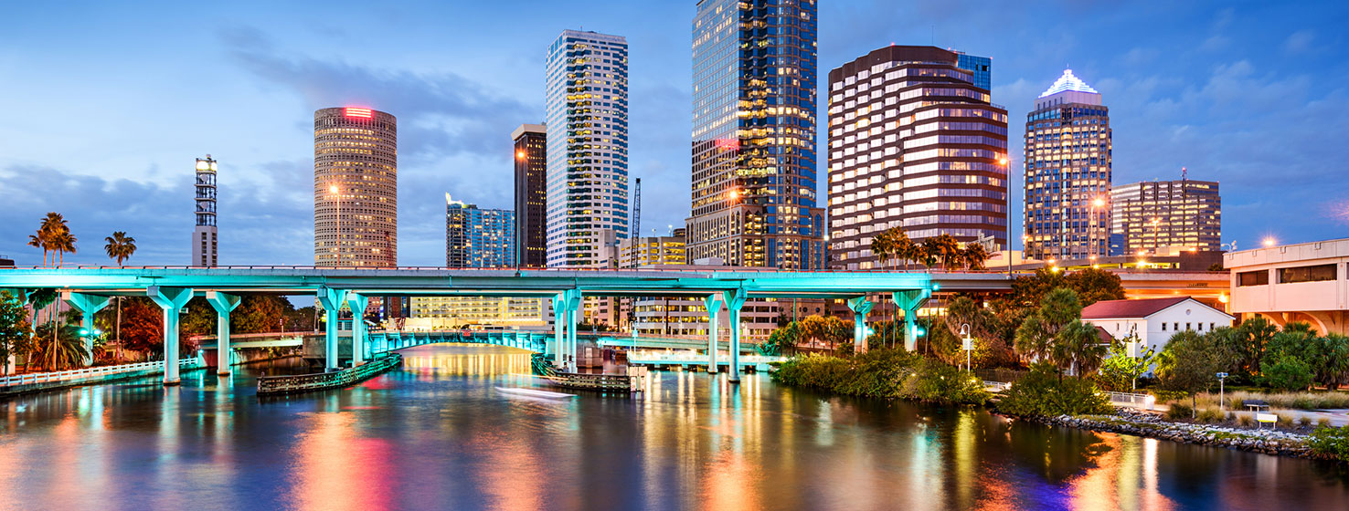 downtown Tampa skyline