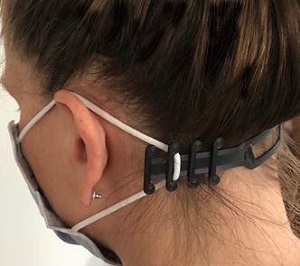 image of 3D printed mask strap