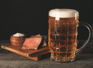 Steak and beer