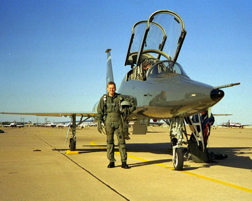 Boynton's surgical oncologist, Dr. Wade Sexton, also served in the Air Force. Both spent time training at Sheppard Air Force Base in Texas.