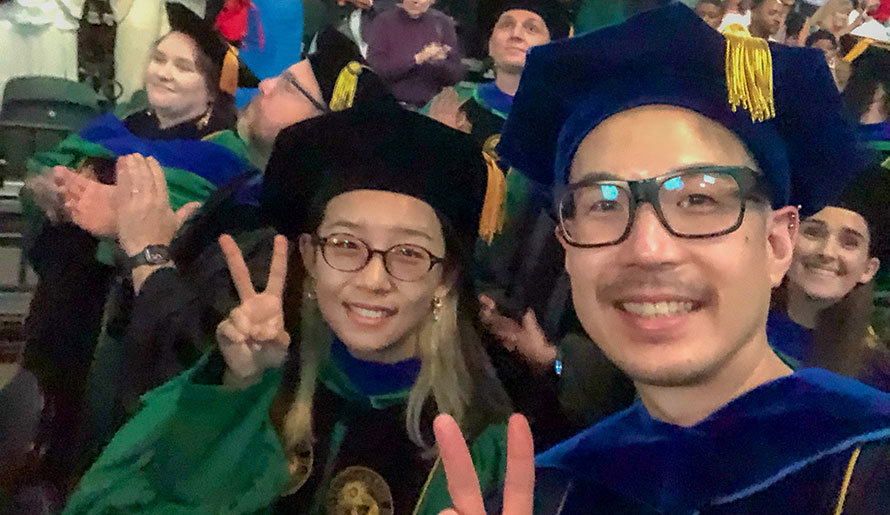 Qian Liu and Eric Le-Lau