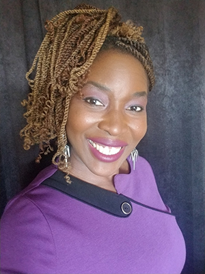 Headshot of Poet Charmaine Jennings