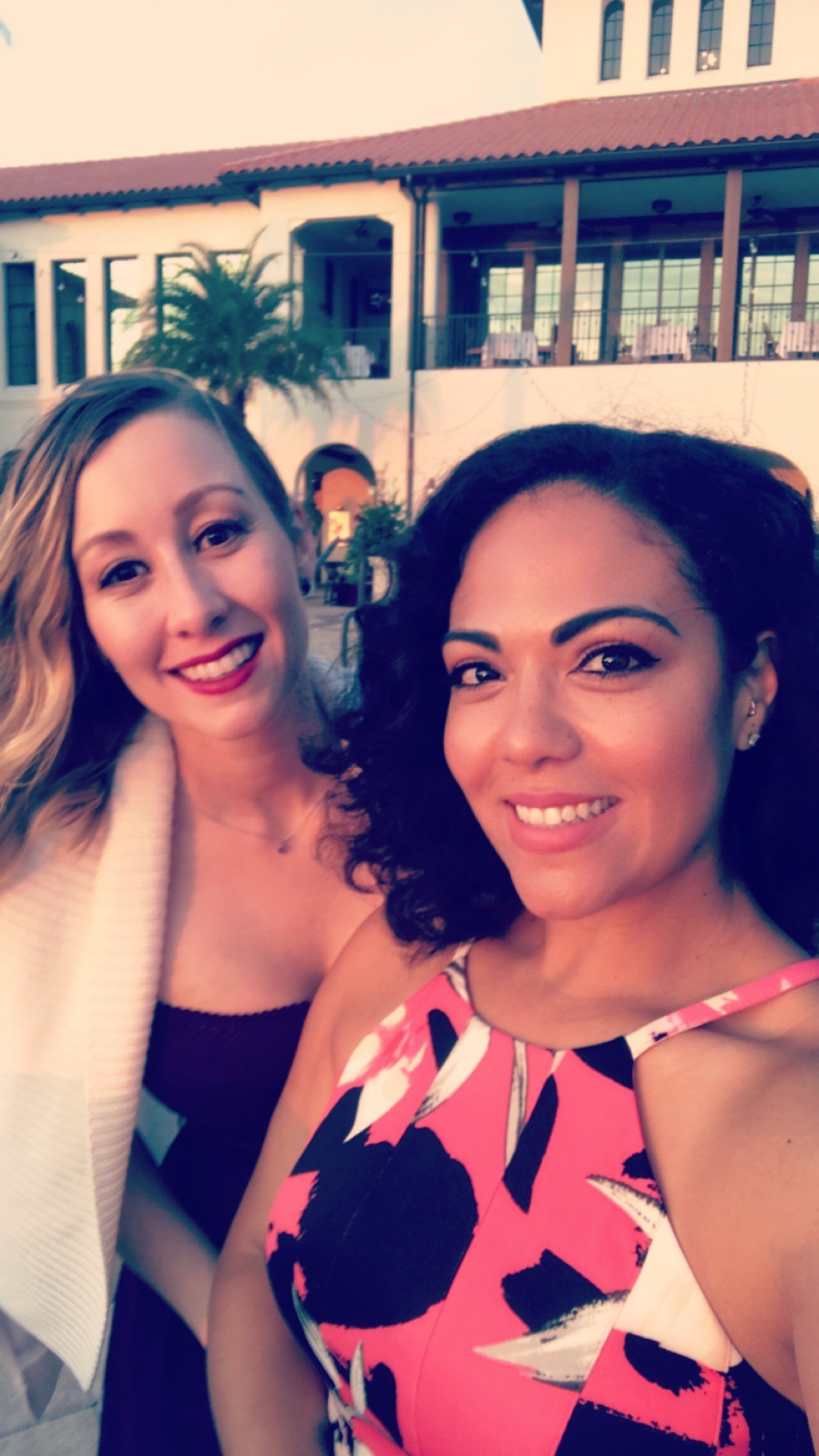 Alexandra Houston and companion Aleida