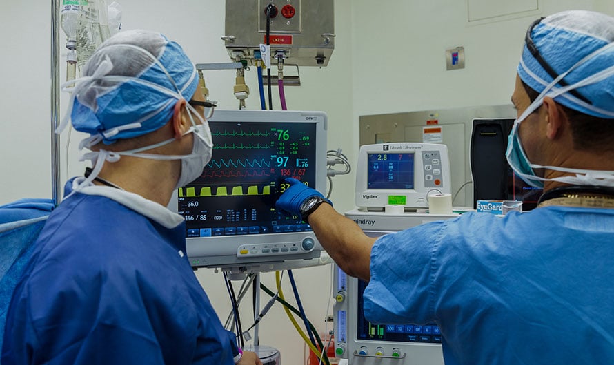 anesthesiologists in the operating room