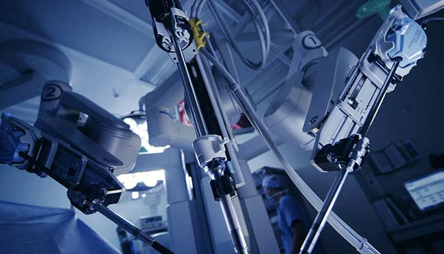 Davinci equipment for robotic surgery