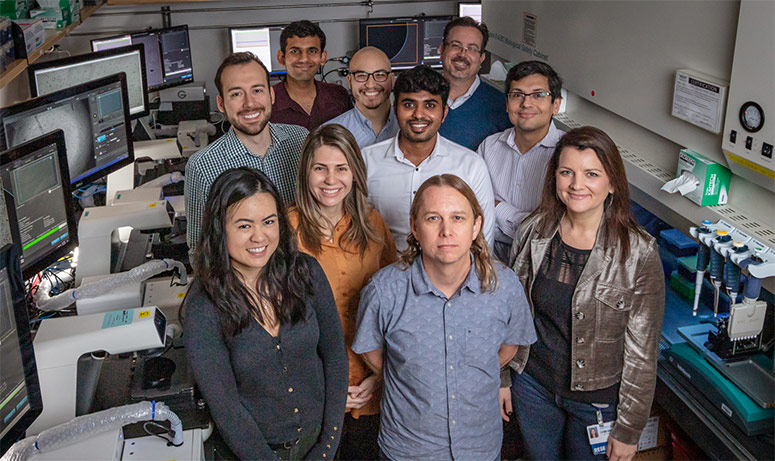 Moffitt scientists in Multiple Myeloma EMMA Lab