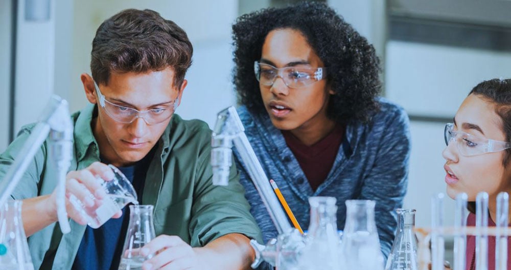 high school students in the MARCH Program