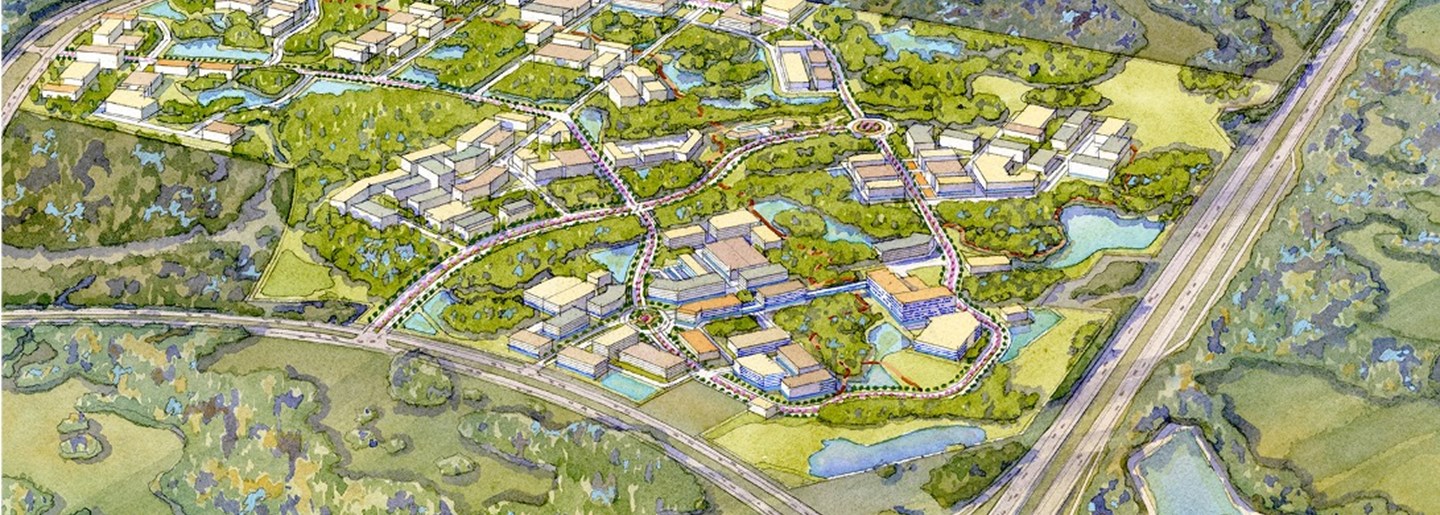 Artist Rendering of the Speros campus