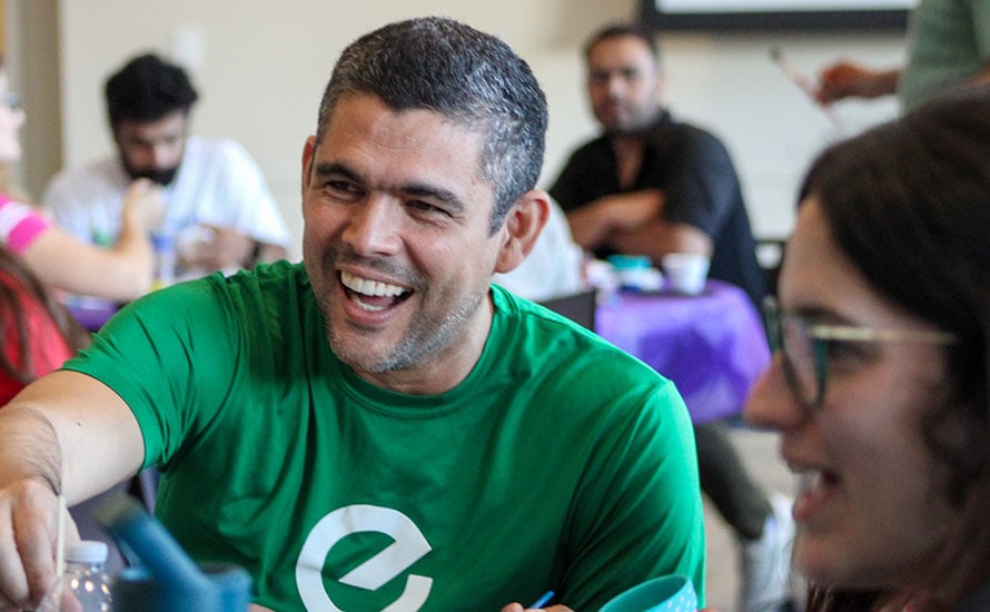 student celebrates National Postdoc Day