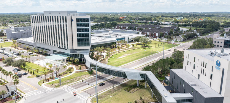 To determine the best amenities and shape the hospital around patient and family needs, Moffitt leveraged the expertise of its Patient and Family Advisory Council. Patient and family advisors assisted with the design of patient rooms, family waiting areas, a surgical discharge lounge, visitor showers and family laundry facilities.