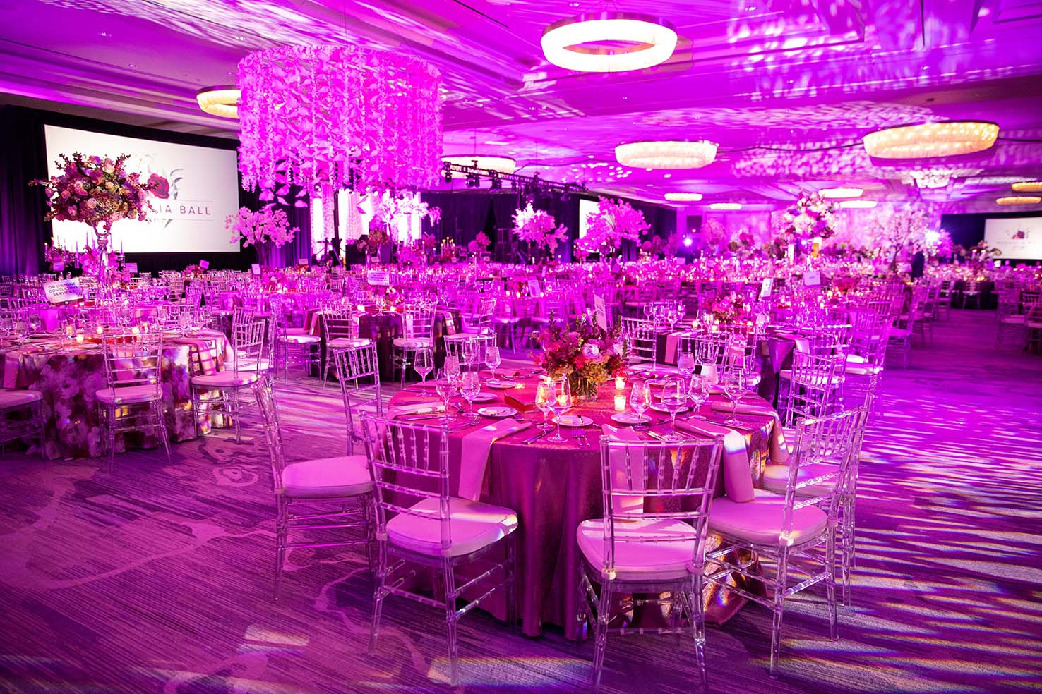 2026 Magnolia Ball ballroom decor