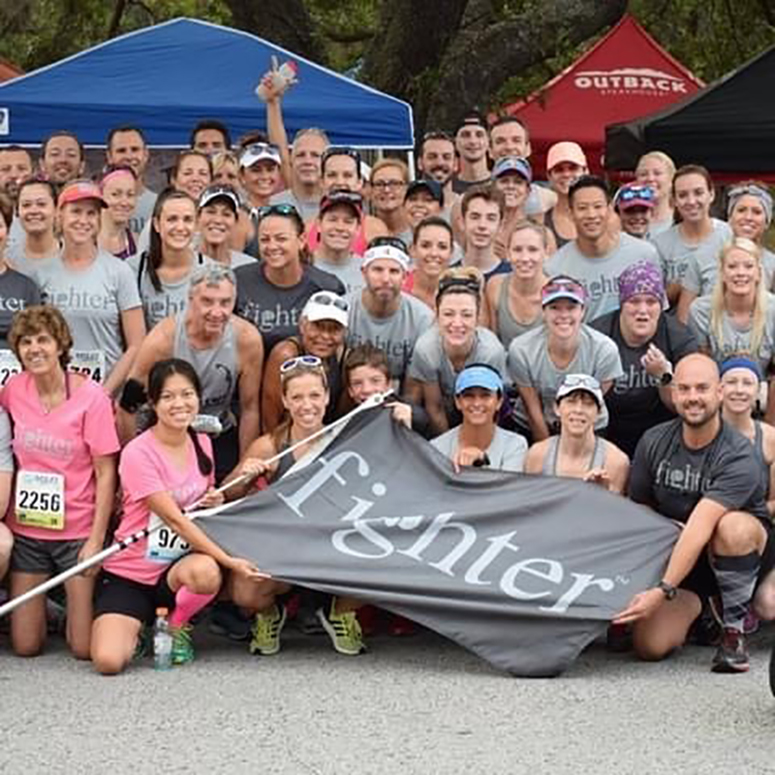 Team Fighter at Miles for Moffitt