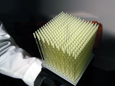 With a national shortage of nasal swabs for COVID-19 testing, USF designed a nasal swab that could be 3D printed.