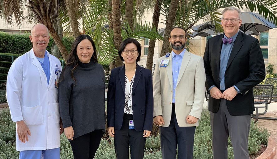 Physicians in the Gynecological Oncology Department