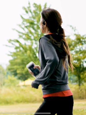 Joyce Oh enjoys running when she’s not in the office.