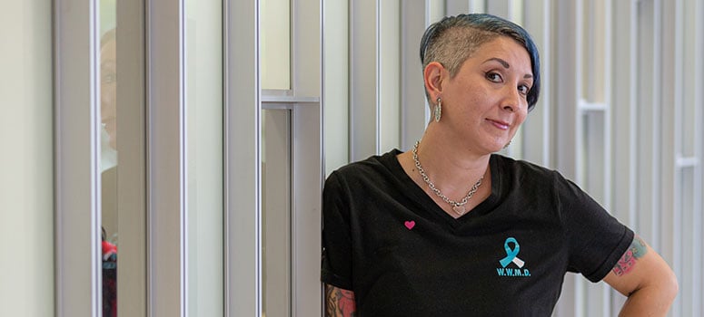 Thanks to TIL, Misty Romaine is a five-year cancer survivor.