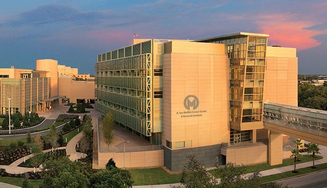 research building at Moffitt Cancer Center