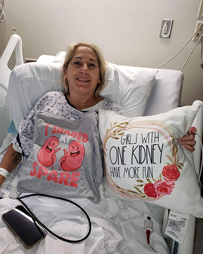 Grenier recovered at Tampa General Hospital before being sent home.