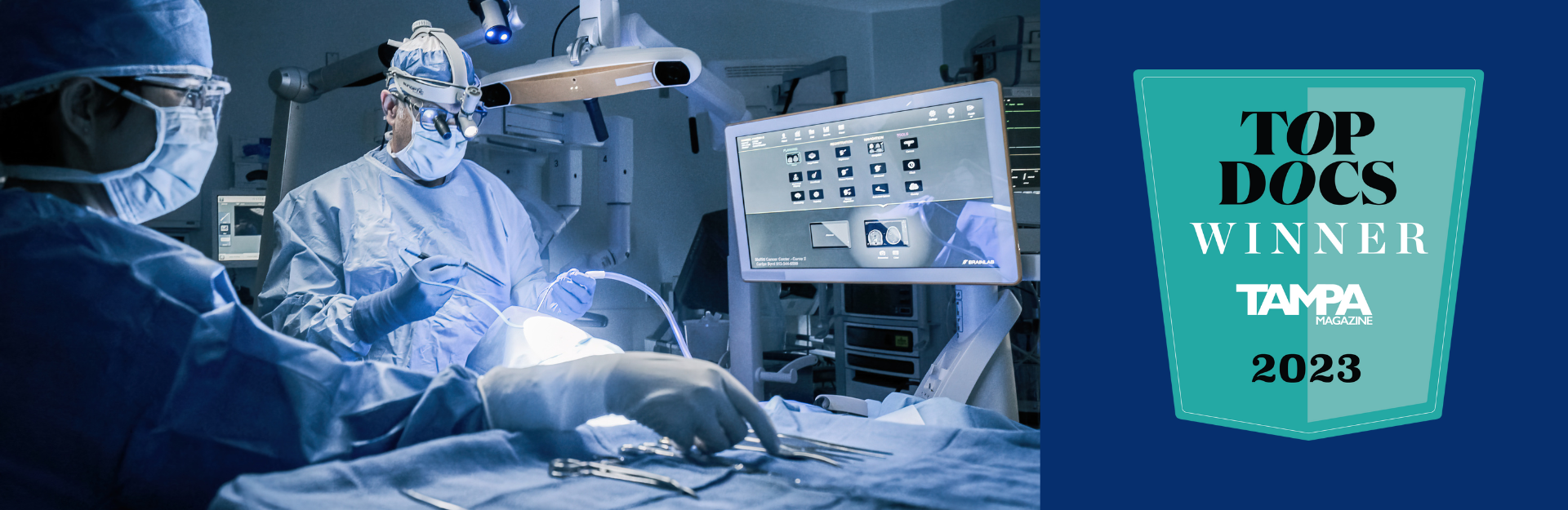 Moffitt physicians performing surgery