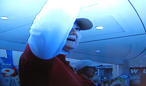 Bonny Carlson volunteered to welcome guests to Tampa for the 2009 Super Bowl.
