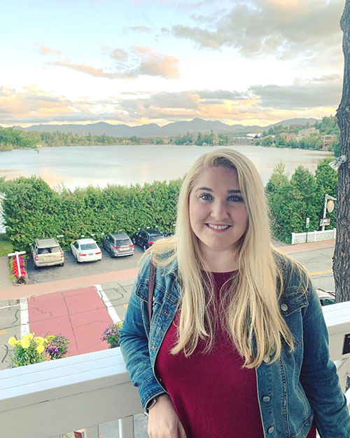 Susannah excited about her future.