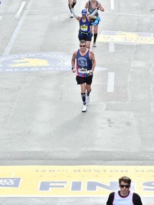 "I was going to do Boston if it killed me," O’Shaughnessy said.