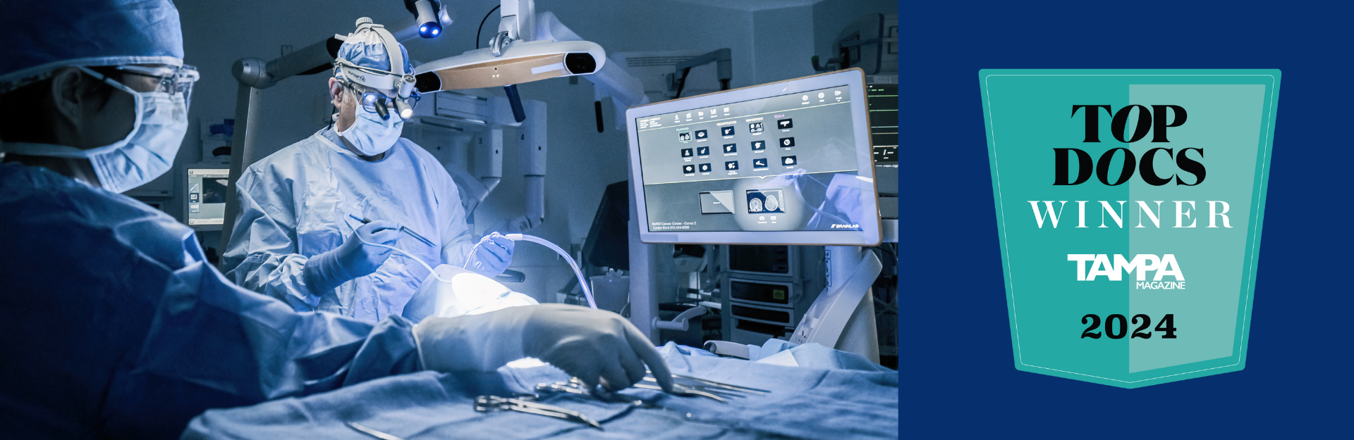 Moffitt physicians performing surgery
